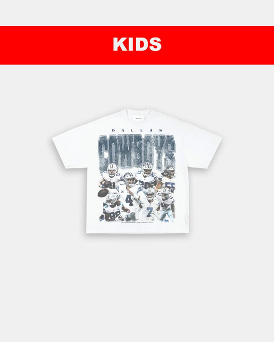 2022 COWBOYS - KIDS TEE - VIBRASĀ® VIBRAS - GRAPHIC TEES - GAME CHANGERS