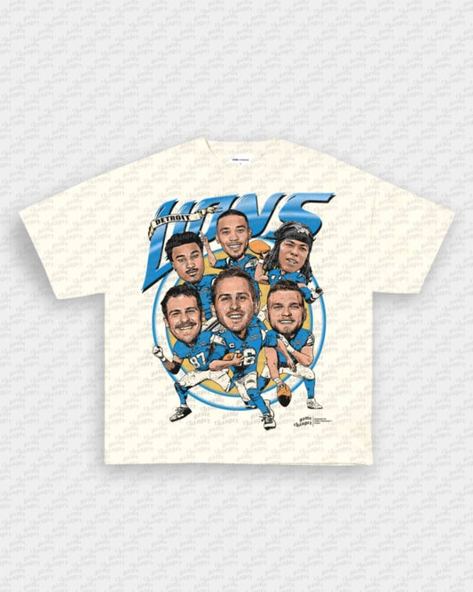 2024 BIG HEAD LIONS TEE - VIBRASĀ® VIBRAS - GRAPHIC TEES - GAME CHANGERS