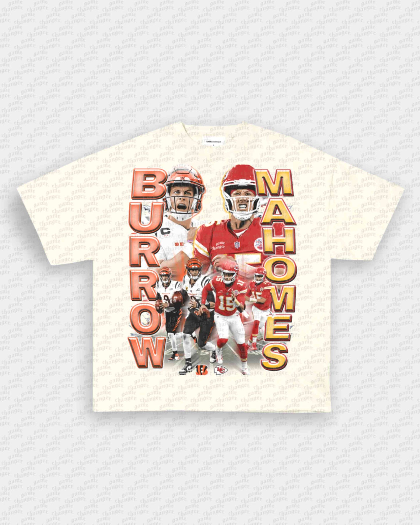 BURROW VS MAHOMES TEE