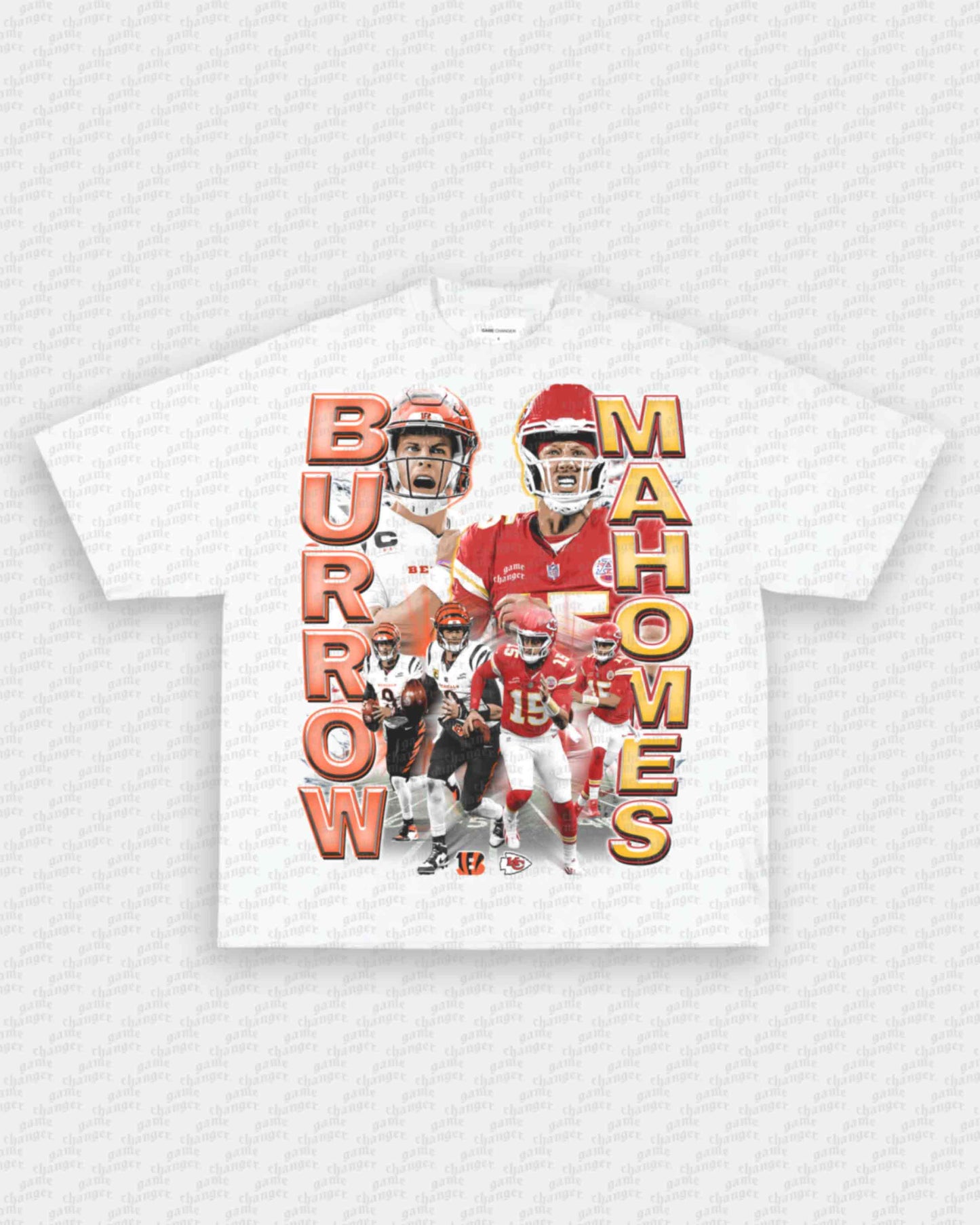 BURROW VS MAHOMES TEE