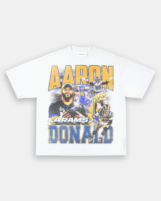 AARON DONALD 2 TEE - VIBRASĀ® VIBRAS - GRAPHIC TEES - GAME CHANGERS