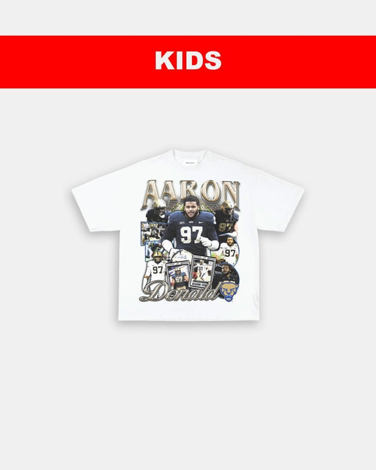 AARON DONALD - PITT - KIDS TEE - VIBRASĀ® VIBRAS - GRAPHIC TEES - GAME CHANGERS