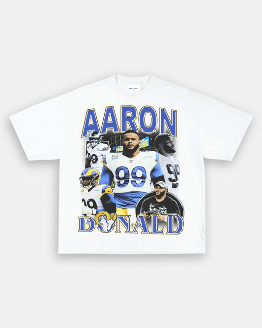 AARON DONALD TEE - VIBRASĀ® VIBRAS - GRAPHIC TEES - GAME CHANGERS