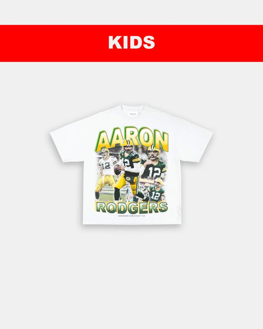AARON RODGERS - KIDS TEE - VIBRASĀ® VIBRAS - GRAPHIC TEES - GAME CHANGERS