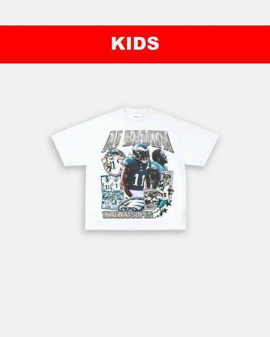 AJ BROWN V2 - KIDS TEE - VIBRASĀ® VIBRAS - GRAPHIC TEES - GAME CHANGERS