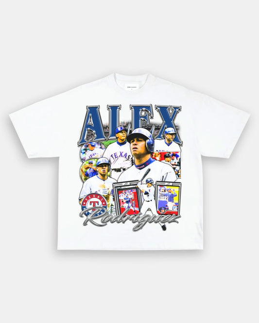 ALEX RODRIGUEZ - RANGERS TEE - VIBRASĀ® VIBRAS - GRAPHIC TEES - GAME CHANGERS