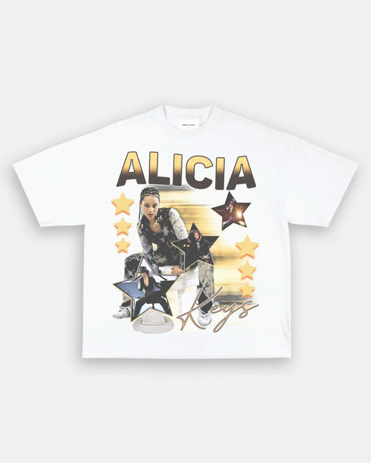 ALICIA KEYS TEE - VIBRASĀ® VIBRAS - GRAPHIC TEES - GAME CHANGERS