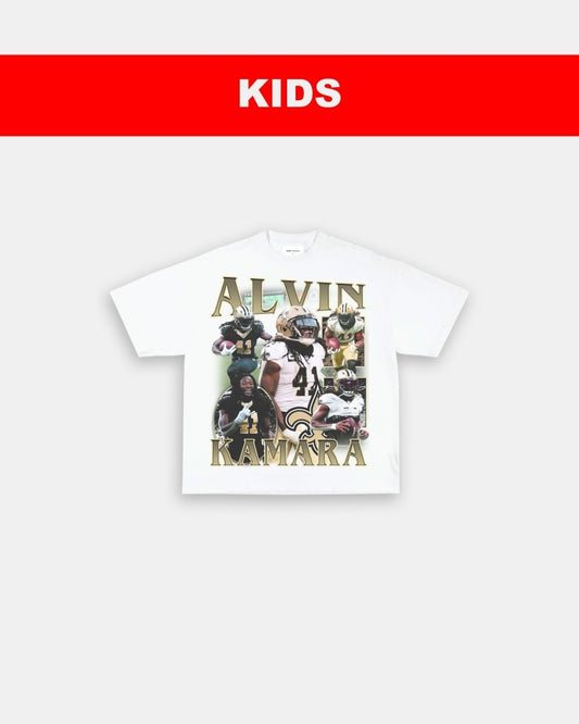 ALVIN KAMARA - KIDS TEE - VIBRASĀ® VIBRAS - GRAPHIC TEES - GAME CHANGERS