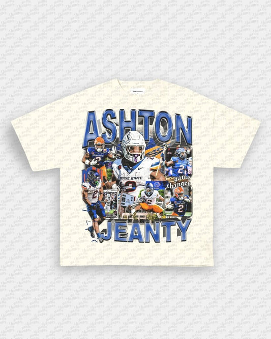 ASHTON JEANTY TEE - VIBRASĀ® VIBRAS - GRAPHIC TEES - GAME CHANGERS