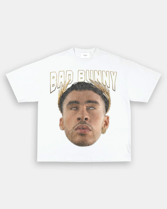 BAD BUNNY CROWN VINTAGE TEE - VIBRASĀ® VIBRAS - GRAPHIC TEES - GAME CHANGERS