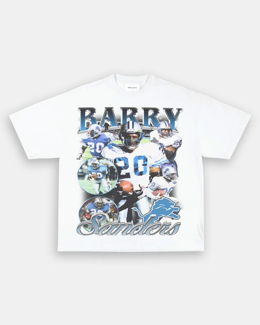 BARRY SANDERS TEE - VIBRASĀ® VIBRAS - GRAPHIC TEES - GAME CHANGERS