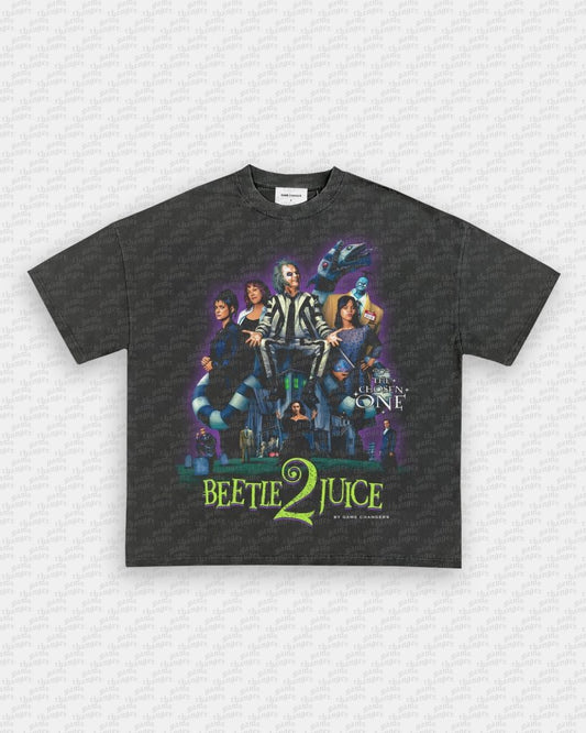 BEATLEJUICE 2 V2 TEE - VIBRASĀ® VIBRAS - GRAPHIC TEES - GAME CHANGERS