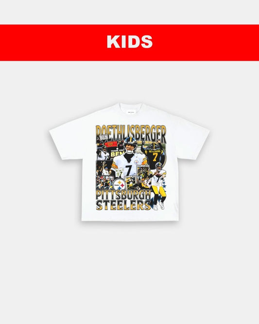 BEN ROETHLISBERGER - KIDS TEE - VIBRASĀ® VIBRAS - GRAPHIC TEES - GAME CHANGERS