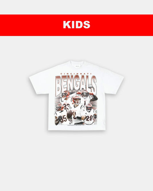 BENGALS - KIDS TEE - VIBRASĀ® VIBRAS - GRAPHIC TEES - GAME CHANGERS
