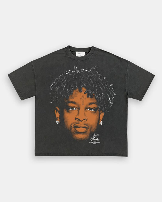 BIG FACE 21 SAVAGE TEE - VIBRASĀ® VIBRAS - GRAPHIC TEES - GAME CHANGERS