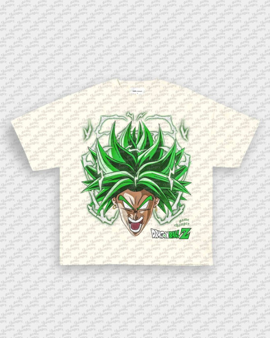 BIG FACE BROLY TEE - VIBRASĀ® VIBRAS - GRAPHIC TEES - GAME CHANGERS