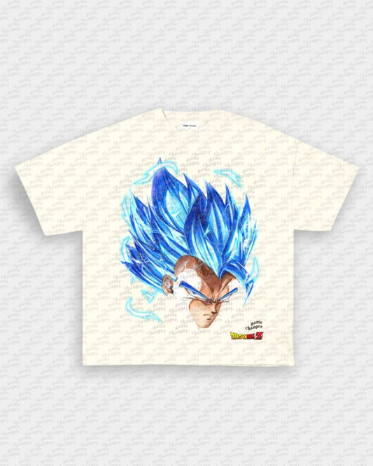BIG FACE GOGETA TEE - VIBRASĀ® VIBRAS - GRAPHIC TEES - GAME CHANGERS