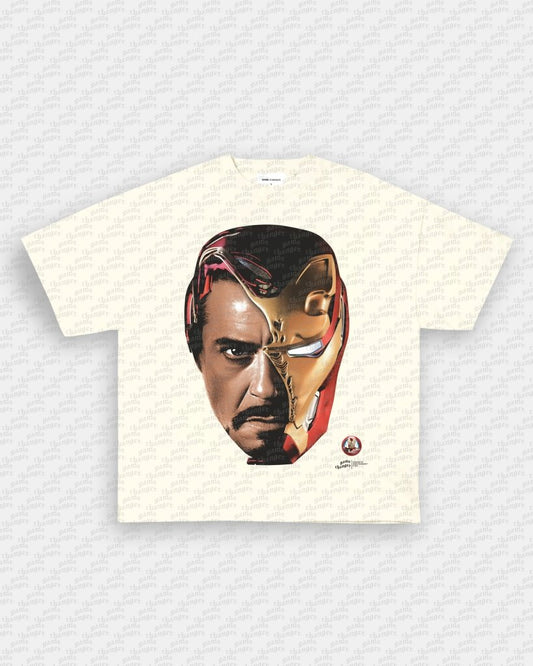 BIG FACE IRON MAN TEE - VIBRASĀ® VIBRAS - GRAPHIC TEES - GAME CHANGERS