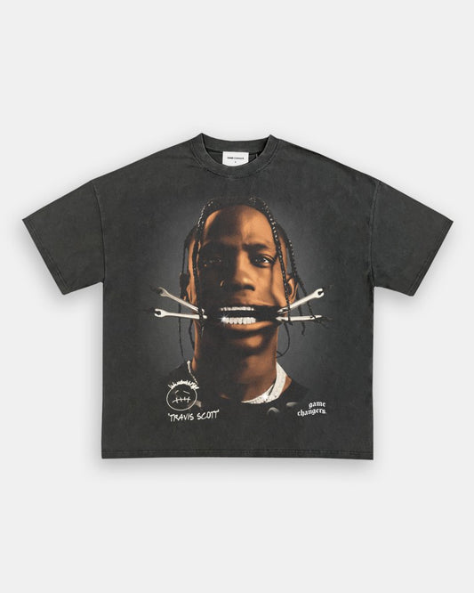 BIG FACE TRAVIS TEE - VIBRASĀ® VIBRAS - GRAPHIC TEES - GAME CHANGERS