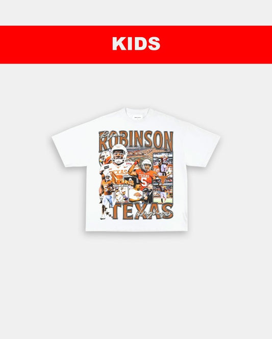 BIJAN ROBINSON - TEXAS - KIDS TEE - VIBRASĀ® VIBRAS - GRAPHIC TEES - GAME CHANGERS