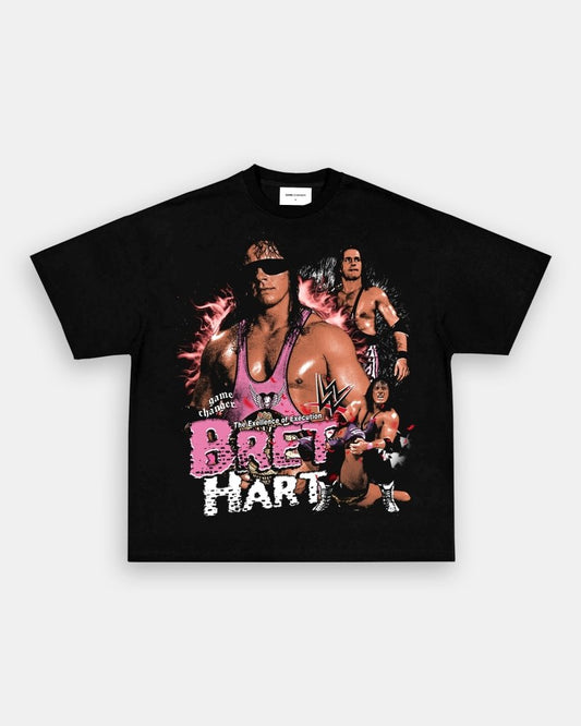 BRET HART V3 TEE - VIBRASĀ® VIBRAS - GRAPHIC TEES - GAME CHANGERS