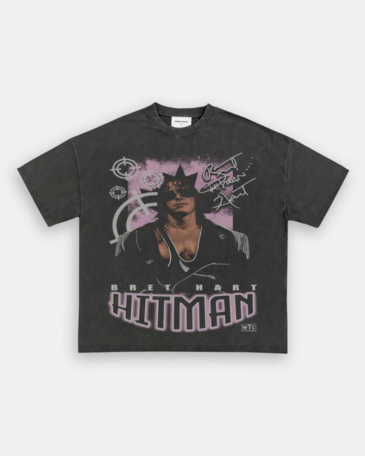 BRET HITMAN HART TEE - VIBRASĀ® VIBRAS - GRAPHIC TEES - GAME CHANGERS