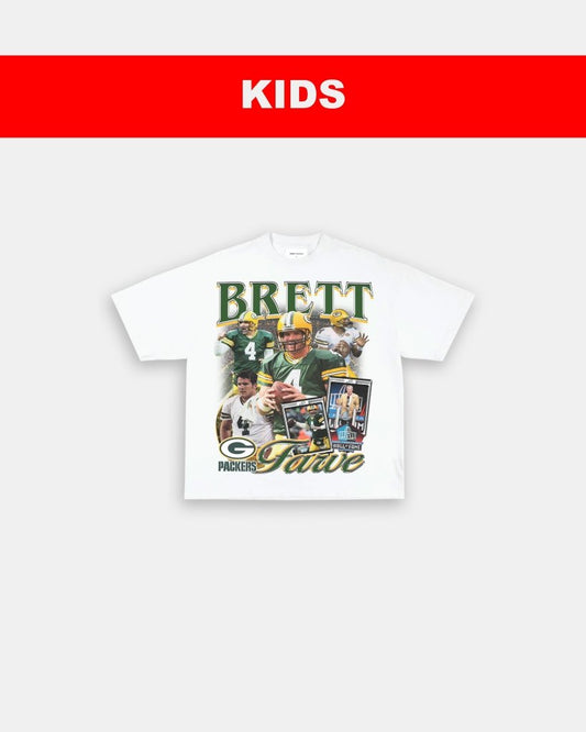 BRETT FAVRE - KIDS TEE - VIBRASĀ® VIBRAS - GRAPHIC TEES - GAME CHANGERS