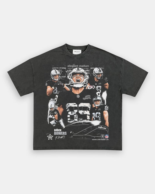 BROCK BOWERS - RAIDERS TEE - VIBRASĀ® VIBRAS - GRAPHIC TEES - GAME CHANGERS
