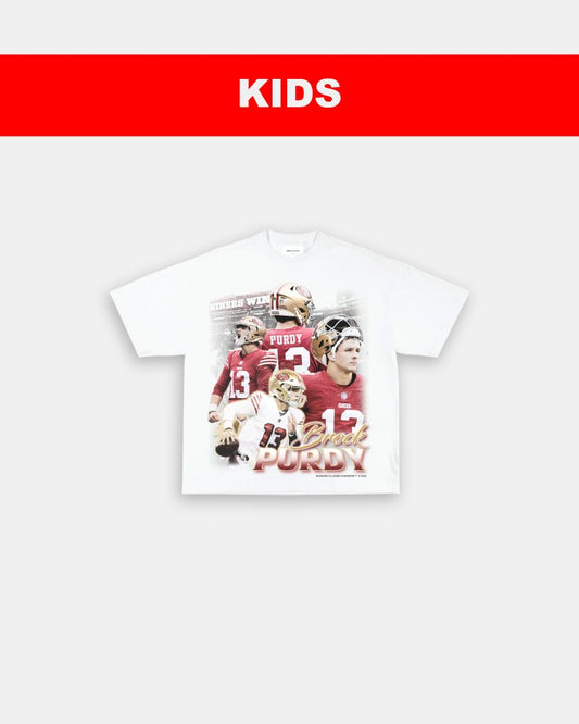 BROCK PURDY - KIDS TEE - VIBRASĀ® VIBRAS - GRAPHIC TEES - GAME CHANGERS