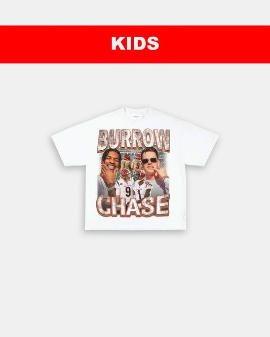 BURROW X CHASE - KIDS TEE - VIBRASĀ® VIBRAS - GRAPHIC TEES - GAME CHANGERS