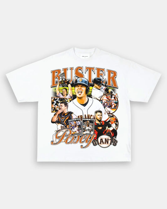 BUSTER POSEY TEE - VIBRASĀ® VIBRAS - GRAPHIC TEES - GAME CHANGERS