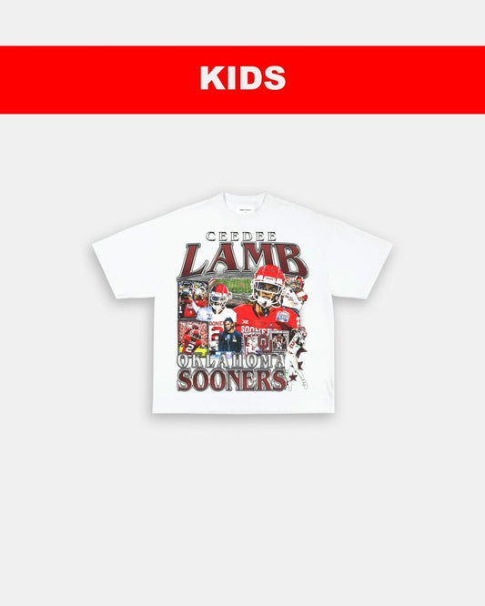 CEEDEE LAMB - OKLAHOMA - KIDS TEE - VIBRASĀ® VIBRAS - GRAPHIC TEES - GAME CHANGERS