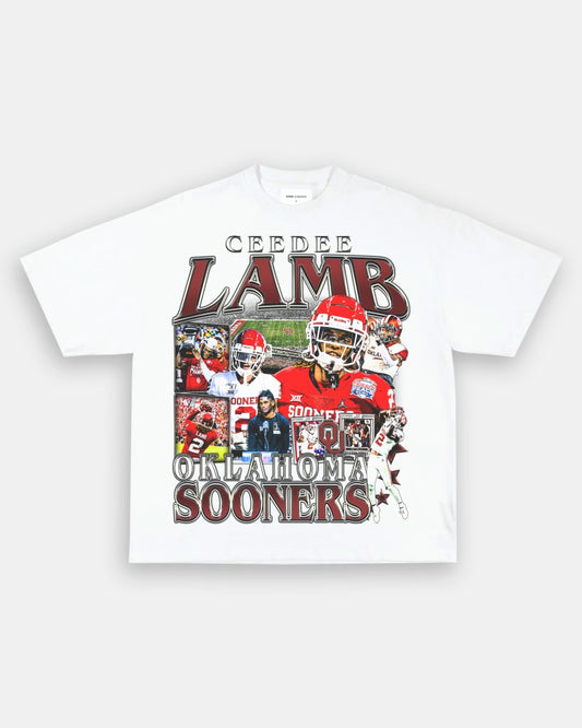 CEEDEE LAMB - OKLAHOMA TEE - VIBRASĀ® VIBRAS - GRAPHIC TEES - GAME CHANGERS