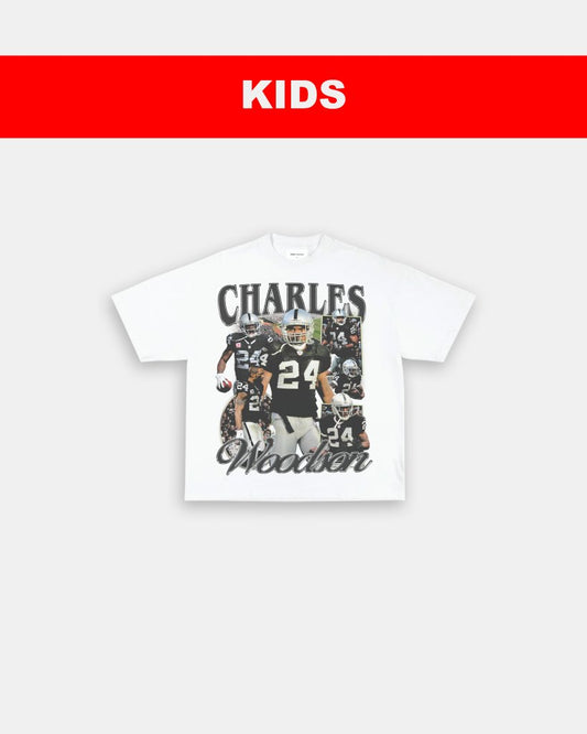CHARLES WOODSON - KIDS TEE - VIBRASĀ® VIBRAS - GRAPHIC TEES - GAME CHANGERS