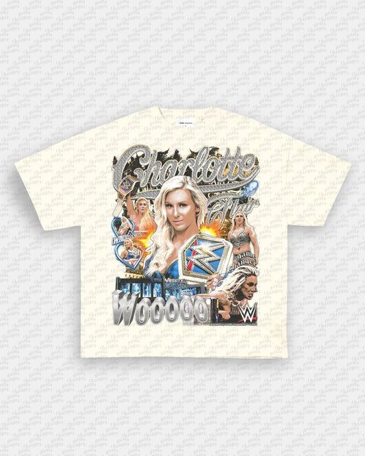 CHARLOTTE FLAIR TEE - VIBRASĀ® VIBRAS - GRAPHIC TEES - GAME CHANGERS