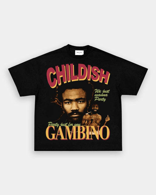 CHILDISH GAMBINO TEE - VIBRASĀ® VIBRAS - GRAPHIC TEES - GAME CHANGERS