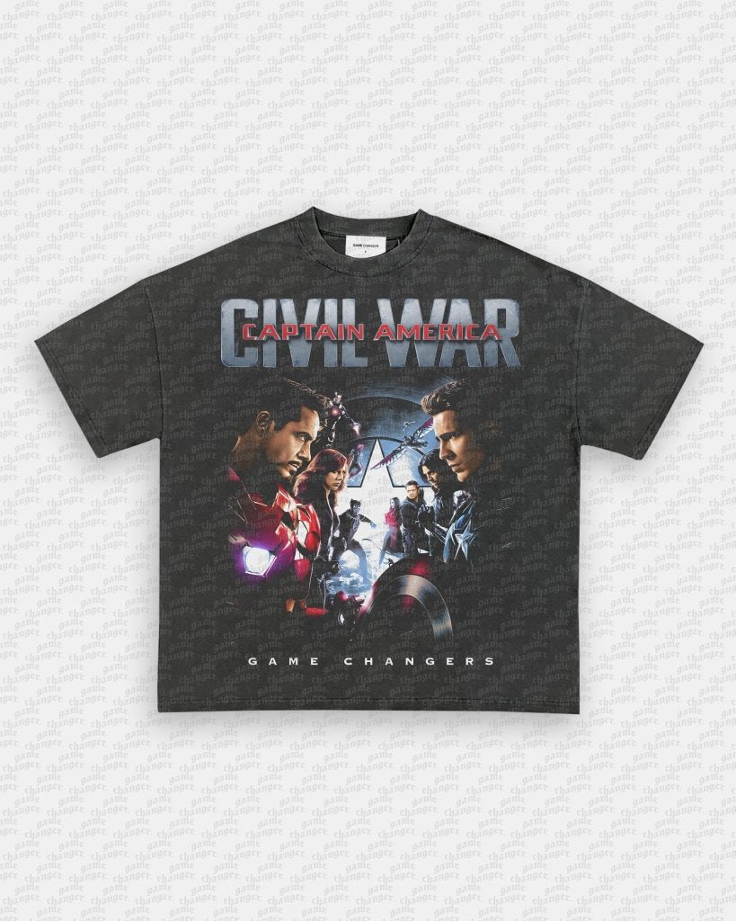 CIVIL WAR V2 TEE - VIBRAS® VIBRAS - GRAPHIC TEES - GAME CHANGERS
