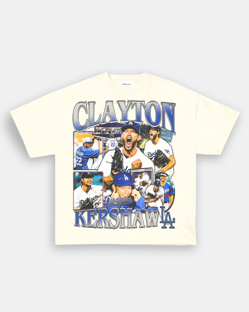 CLAYTON KERSHAW TEE - VIBRAS® VIBRAS - GRAPHIC TEES - GAME CHANGERS
