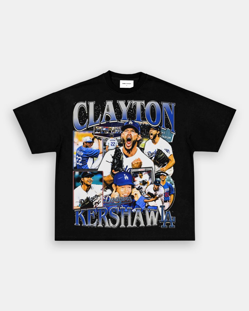 CLAYTON KERSHAW TEE - VIBRAS® VIBRAS - GRAPHIC TEES - GAME CHANGERS