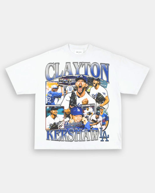 CLAYTON KERSHAW TEE - VIBRASĀ® VIBRAS - GRAPHIC TEES - GAME CHANGERS