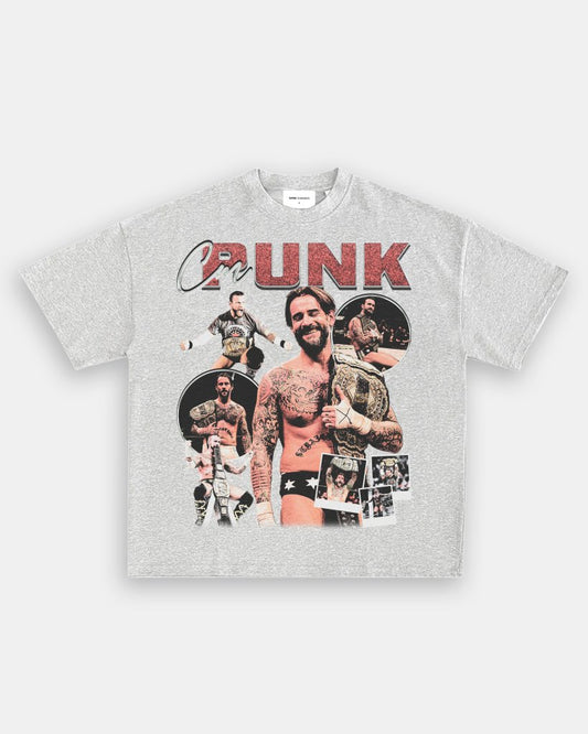 CM PUNK TEE - VIBRASĀ® VIBRAS - GRAPHIC TEES - GAME CHANGERS