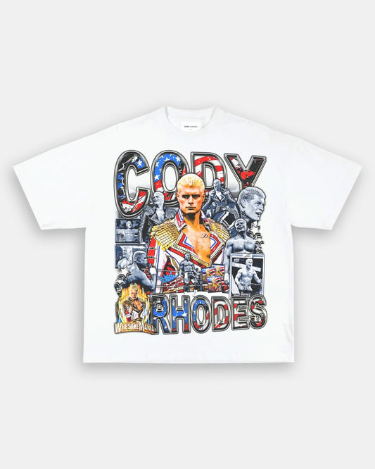 CODY RHODES V2 TEE - VIBRASĀ® VIBRAS - GRAPHIC TEES - GAME CHANGERS