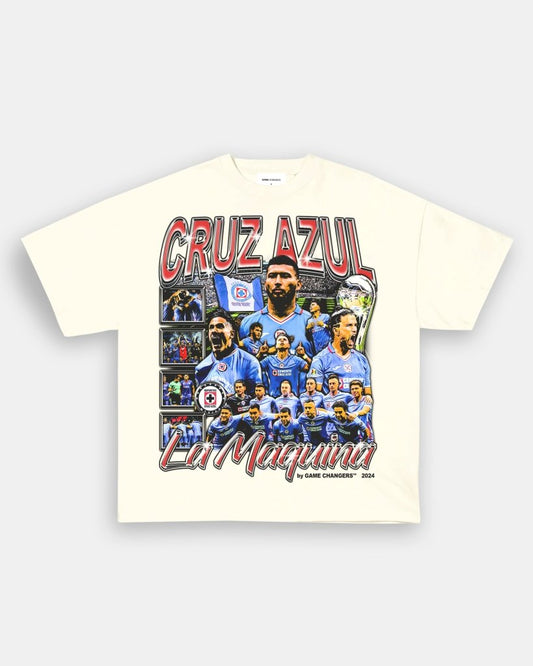 CRUZ AZUL TEE - VIBRASĀ® VIBRAS - GRAPHIC TEES - GAME CHANGERS