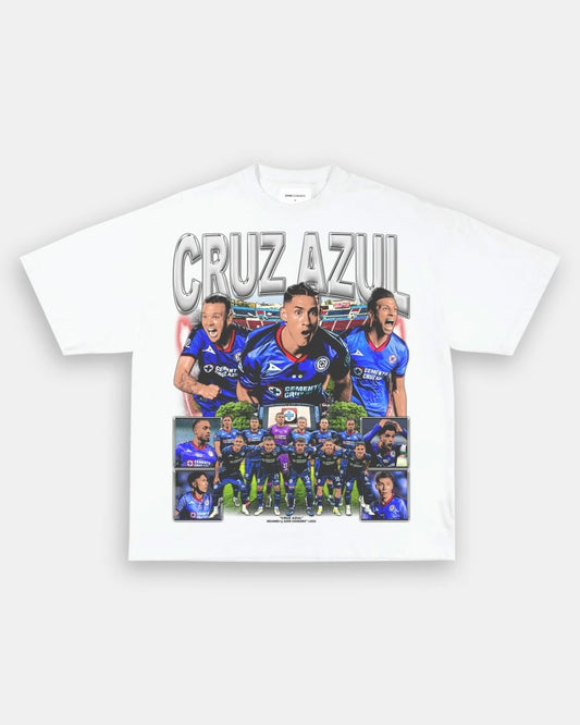 CRUZ AZUL V2 TEE - VIBRASĀ® VIBRAS - GRAPHIC TEES - GAME CHANGERS