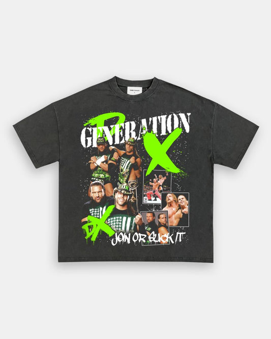D - GENERATION X TEE - VIBRASĀ® VIBRAS - GRAPHIC TEES - GAME CHANGERS