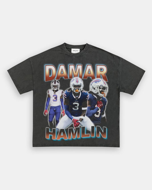 DAMAR HAMLIN TEE - VIBRASĀ® VIBRAS - GRAPHIC TEES - GAME CHANGERS