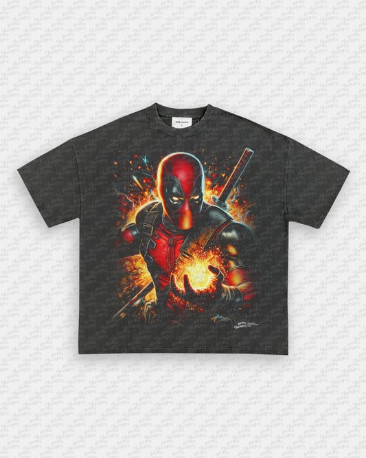 DEADPOOL V4 TEE - VIBRASĀ® VIBRAS - GRAPHIC TEES - GAME CHANGERS