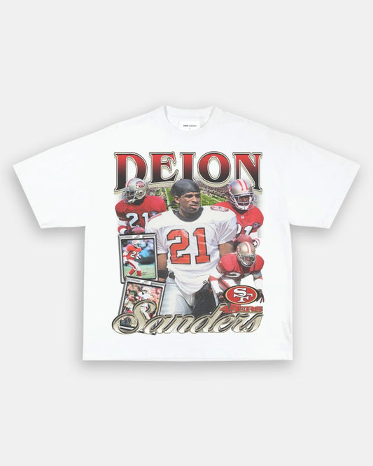 DEION SANDERS 49ERS TEE - VIBRASĀ® VIBRAS - GRAPHIC TEES - GAME CHANGERS