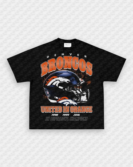 DENVER BRONCOS TEE - VIBRASĀ® VIBRAS - GRAPHIC TEES - GAME CHANGERS