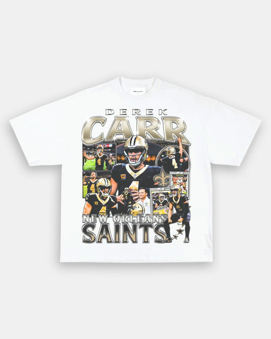 DEREK CARR TEE - VIBRASĀ® VIBRAS - GRAPHIC TEES - GAME CHANGERS